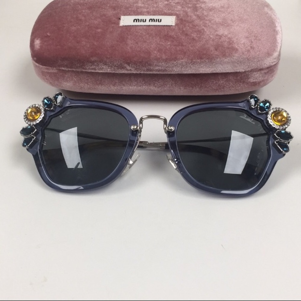 Miu Miu Crystal embellished sunglasses BNWOT